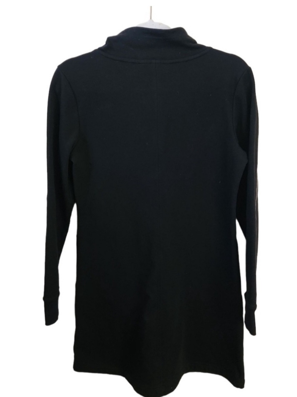 Title Nine Fleece Long Sleeve Dress Sweatshirt Tunic size Large - Picture 3 of 4